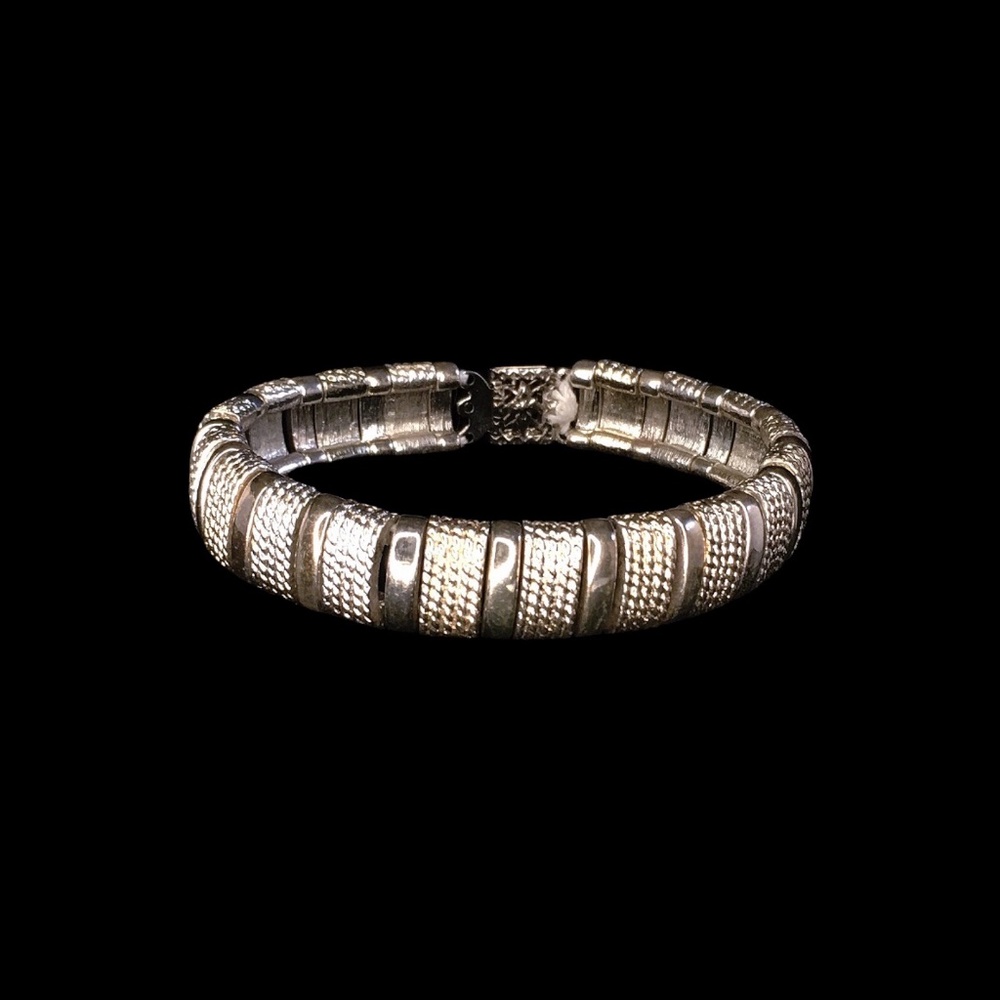 Vintage Napier-Style Silver Link Bracelet
